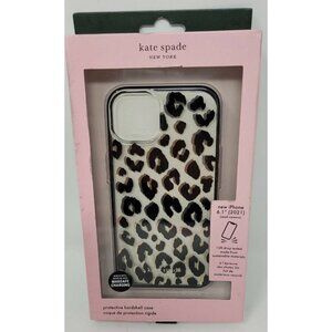 Kate Spade Protective Case for iPhone 13 6.1" (2021) (Small Camera) - Leopard